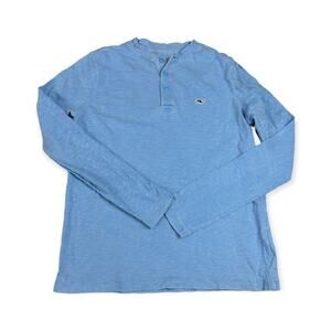 Boys Vineyard Vines Blue Long Sleeve Shirt